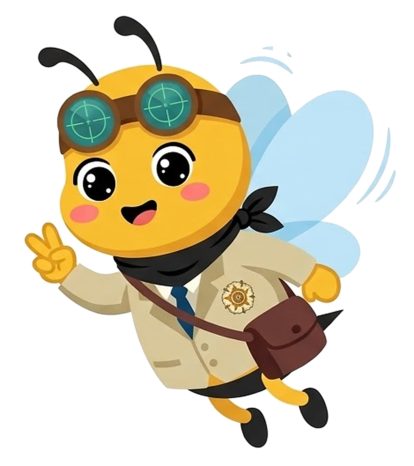Maskot Otbee - OtwPTN Platform Masuk PTN Non-Tes